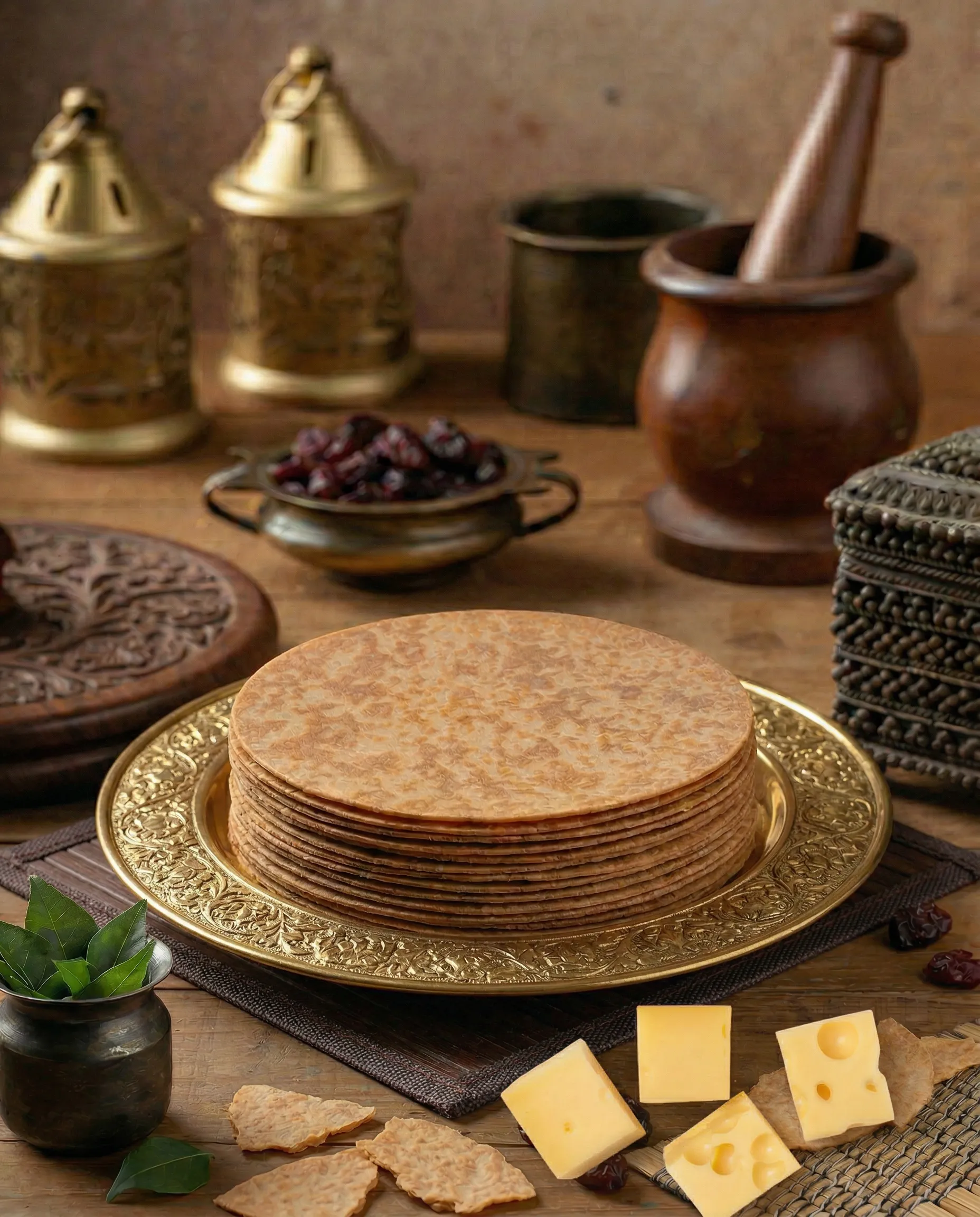 Cheese khakhra