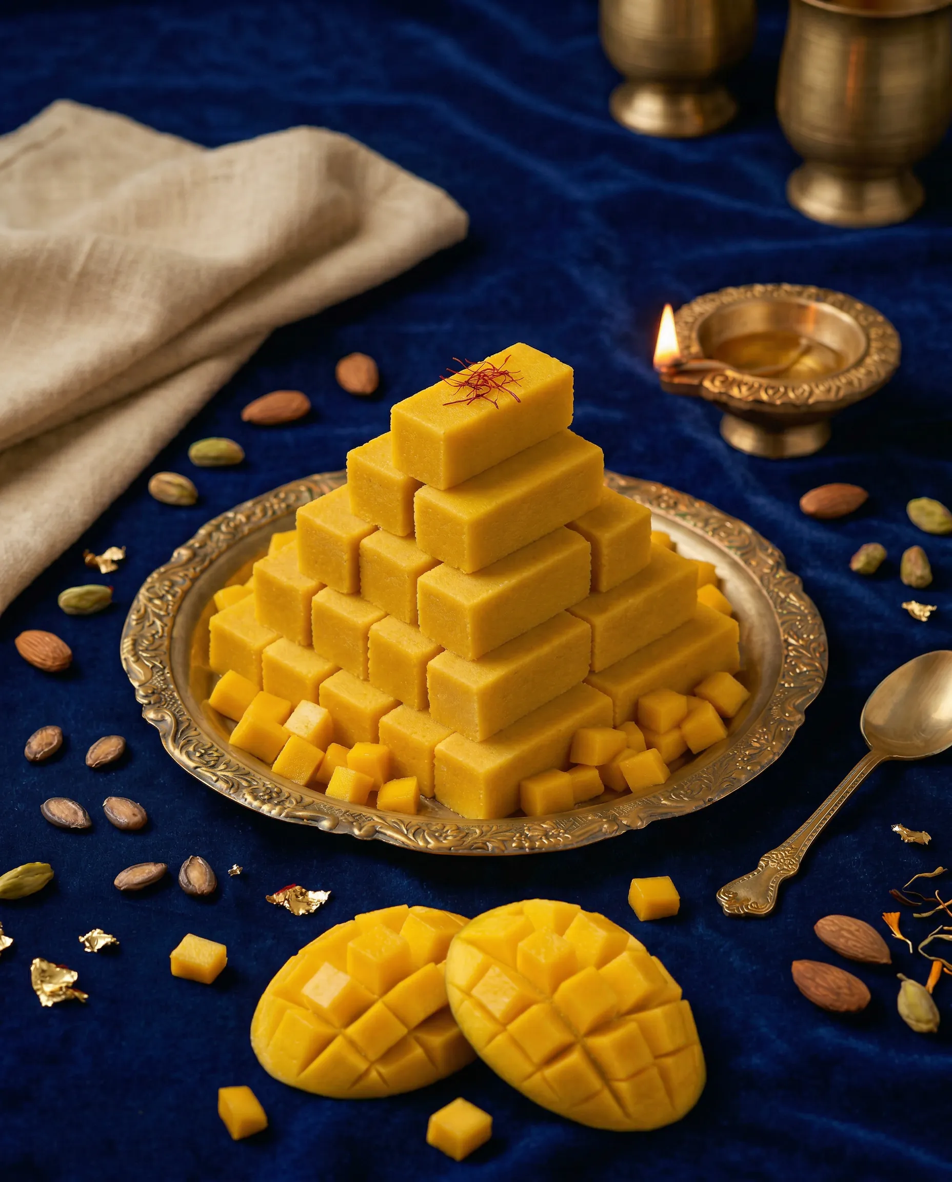 Mango Mysore Pak